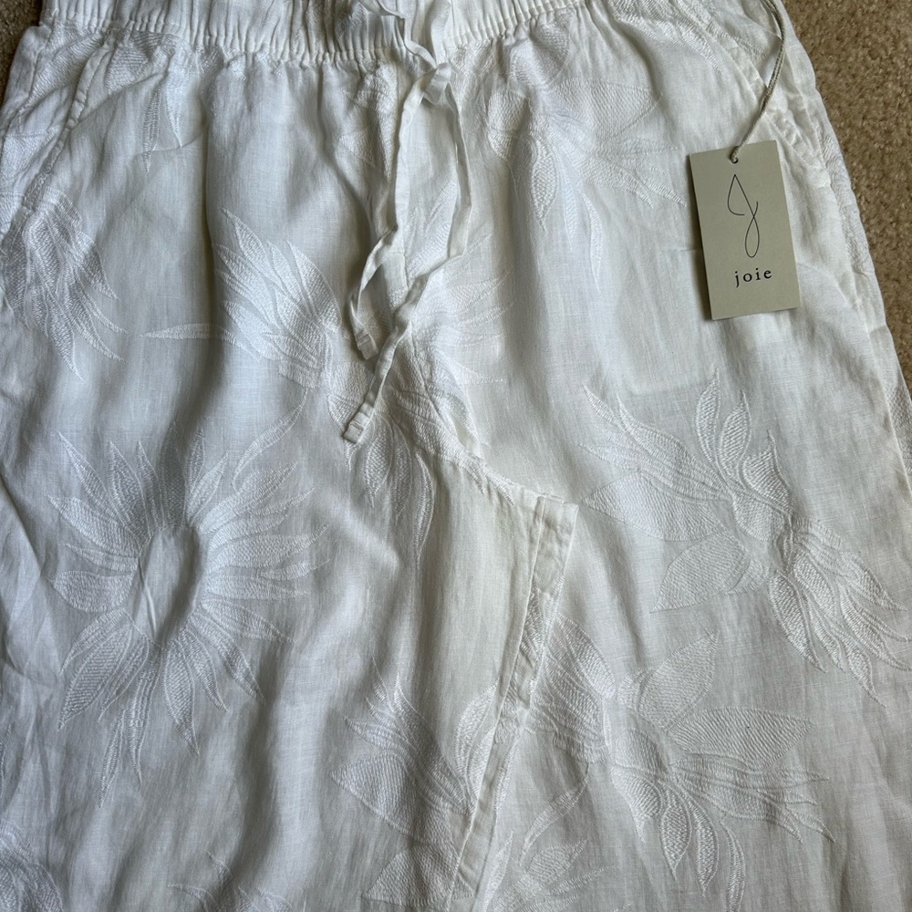 Joie White Linen Garment - Picture 5 of 6